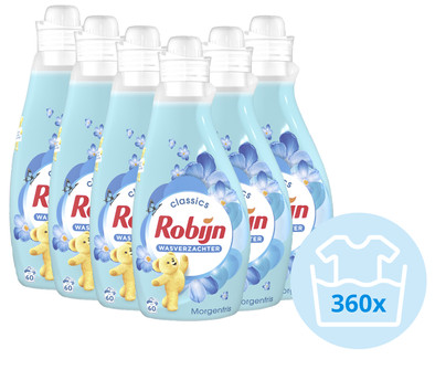 Robijn Classics Morgenfris Wasverzachter - 6 stuks is nooit meer leverbaar