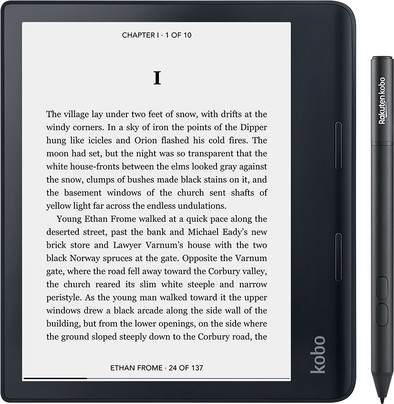 Kobo Sage + Kobo Stylus is nooit meer leverbaar