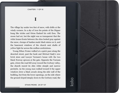 Kobo Sage + Kobo Sleep Cover Zwart is nooit meer leverbaar