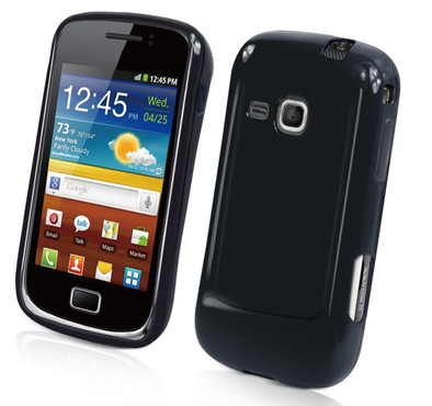 Muvit Minigel Case Black Samsung Galaxy Mini 2 is nooit meer leverbaar