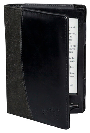 Gecko Real Leather Cover Black Sony PRS-T1 eReader is nooit meer leverbaar