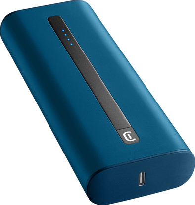 Cellularline Thunder Powerbank 20.000 mAh met Power Delivery en Quick Charge Blauw is nooit meer leverbaar