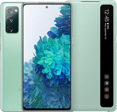 Samsung Galaxy S20 FE 128GB Groen 5G + Samsung Book Case Groen is nooit meer leverbaar