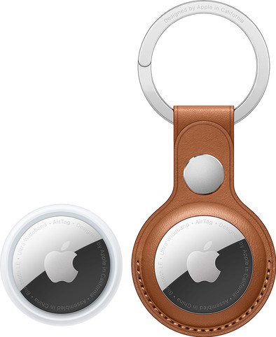 Apple AirTag + Apple AirTag Leren Sleutelhanger is nooit meer leverbaar
