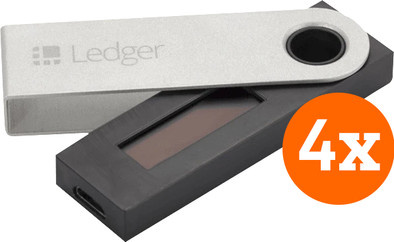 Ledger Nano S Quattro pack is nooit meer leverbaar