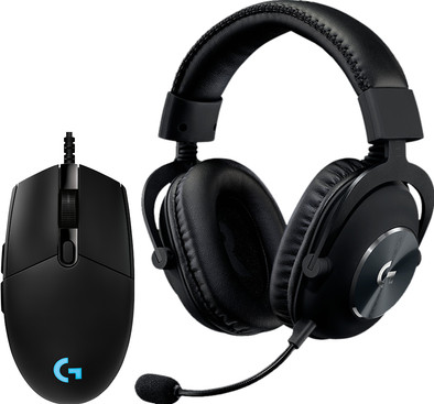 Logitech G Pro X Gaming Headset + Logitech G Pro Hero Gaming Muis is nooit meer leverbaar