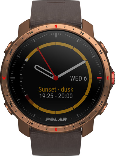 Polar Grit X Pro Brons/Bruin is nooit meer leverbaar