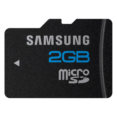 Samsung MicroSD 2GB Standard is nooit meer leverbaar