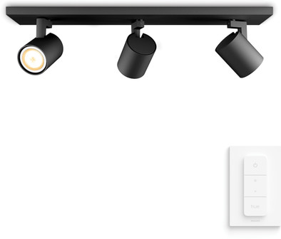 Philips Hue Runner 3-Spot Mounted Spot Light White Ambiance Black + Dimmer is no longer available