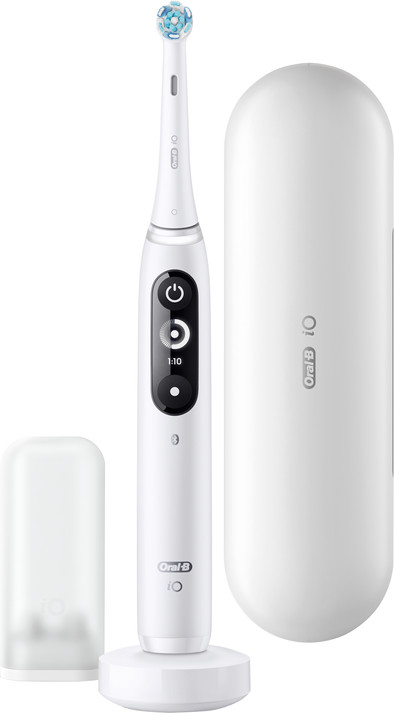 Oral-B iO - 7n - Elektrische Tandenborstel Wit Powered By Braun is nooit meer leverbaar