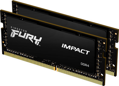 Kingston FURY Impact DDR4 SODIMM 32GB 2666 MHz (2x16GB) | Coolblue