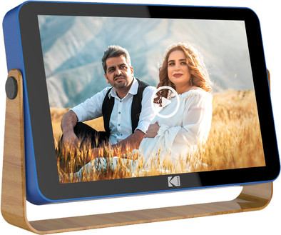 KODAK 10 Inch WiFi Metal Photo Frame Blue is nooit meer leverbaar