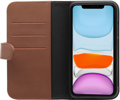 BlueBuilt Apple iPhone 11 2-in-1 Case Bruin is nooit meer leverbaar