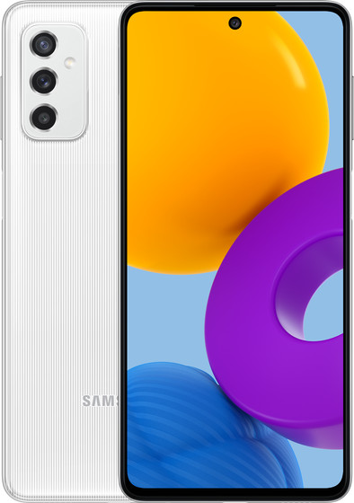 Samsung Galaxy M52 128GB Wit 5G is nooit meer leverbaar