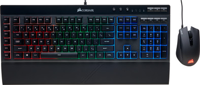 Corsair K55 RGB Pro Gaming Toetsenbord + Corsair Harpoon RGB Pro Gaming Muis is nooit meer leverbaar