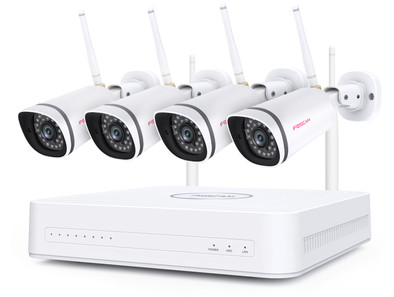 Foscam FN7108W-B4-1T, 2MP Full HD WiFi beveiligingsset is nooit meer leverbaar