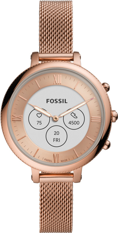 Fossil Monroe Hybrid HR FTW7039 Rose Gold | Coolblue