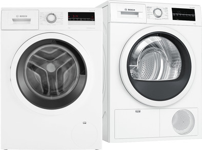 Bosch WAN28275NL + Bosch WTG846C0NL is nooit meer leverbaar