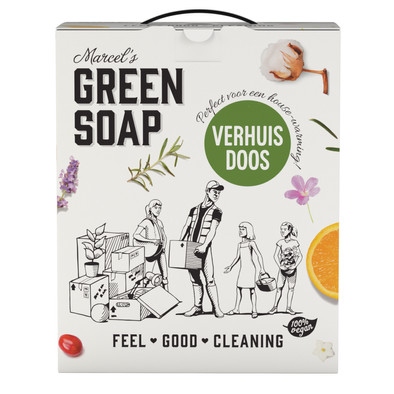 Marcel's Green Soap Verhuisdoos is nooit meer leverbaar