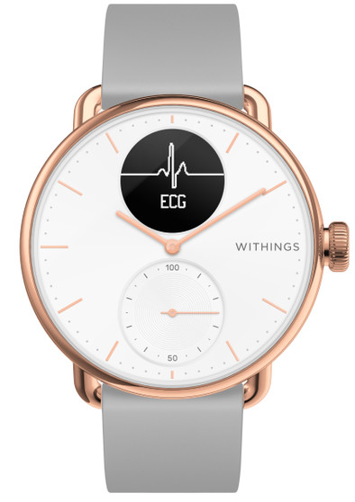 Withings Scanwatch Roségoud 38 mm is nooit meer leverbaar