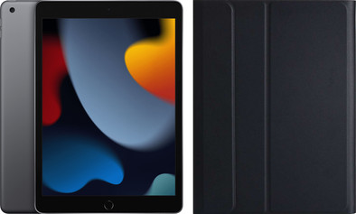 Apple iPad (2020) 10.2 inch 32 GB Wifi Space Gray + Just in Case Bluetooth Keyboard Cover is nooit meer leverbaar