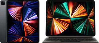 Apple iPad Pro (2021) 12.9 inch 256GB Wifi Space Gray + Magic Keyboard is nooit meer leverbaar