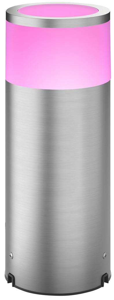 Philips Hue Calla Sokkellamp Buiten RVS - Uitbreiding is nooit meer leverbaar