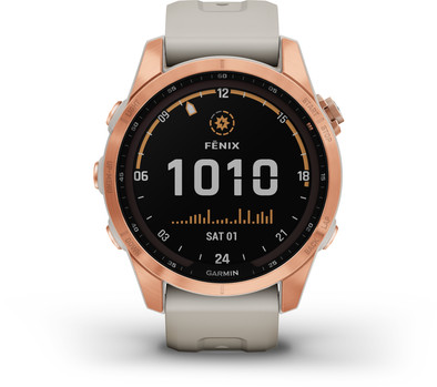 Garmin Fenix 7S Solar Roségoud 42mm is nooit meer leverbaar