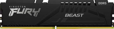 Kingston FURY Black Beast DDR5 DIMM Memory 5200MHz 16GB (1 x 16GB) is nooit meer leverbaar