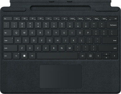 Microsoft Surface Pro Type Cover Zwart Qwerty is nooit meer leverbaar