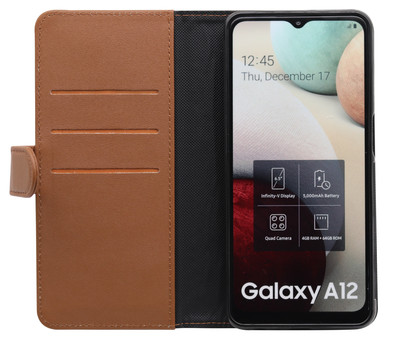 BlueBuilt Samsung A12 2-in-1 Case Bruin is nooit meer leverbaar