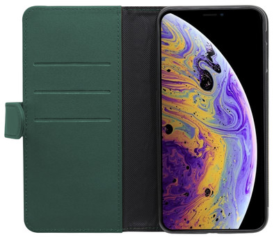 BlueBuilt Apple iPhone Xs/X 2-in-1 Case Leer Groen is nooit meer leverbaar