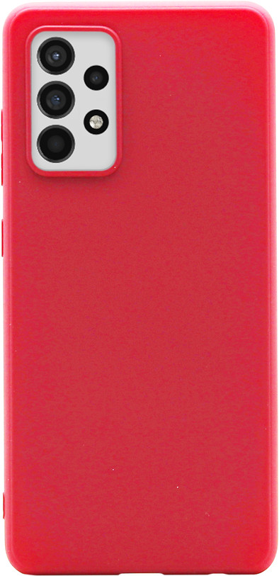 BlueBuilt Soft Case Samsung A52s 5G Back cover Rood is nooit meer leverbaar