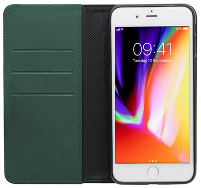 BlueBuilt Apple iPhone 7 Plus &#x2F; 8 Plus Book Case groen is nooit meer leverbaar