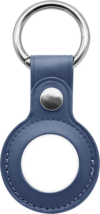 BlueBuilt Apple AirTag Leather Key Ring Dark Blue is no longer available
