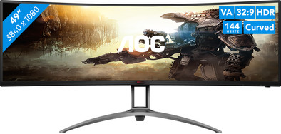 AOC AG493QCX is nooit meer leverbaar