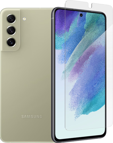 Samsung Galaxy S21 FE 128GB Groen 5G + InvisibleShield Glass Elite+ Screenprotector is nooit meer leverbaar