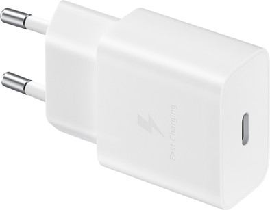 Samsung Power Delivery Oplader met Usb C Poort 15W Wit is nooit meer leverbaar