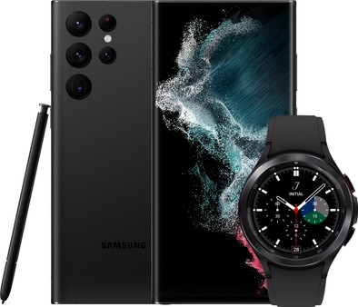 Samsung Galaxy S22 Ultra 256GB Black 5G + Samsung Galaxy Watch4 Classic 46mm Black is no longer available