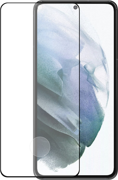 Azuri Tempered Glass Samsung Galaxy S22 Screenprotector Zwart is nooit meer leverbaar