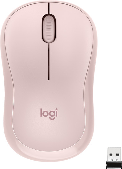Logitech M220 Silent Draadloze Muis Roze is nooit meer leverbaar