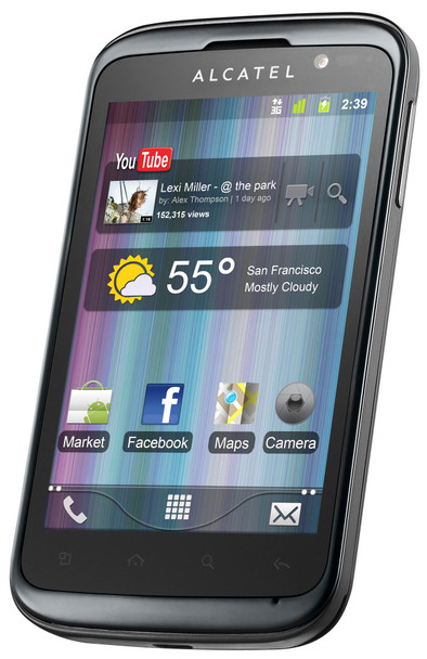 Alcatel One Touch 991D Zwart is nooit meer leverbaar