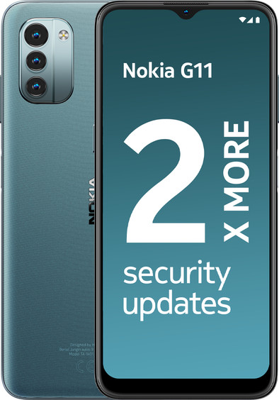 Nokia G11 32GB Blauw is nooit meer leverbaar