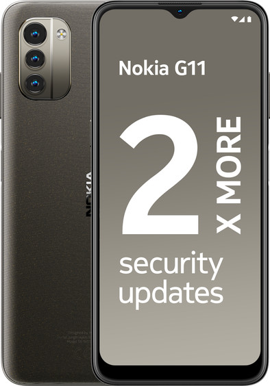 Nokia G11 32GB Zwart is nooit meer leverbaar