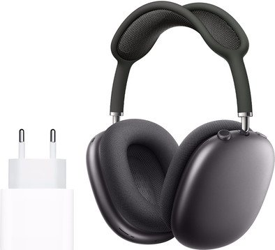 Apple AirPods Max Space Gray + Apple Usb C Oplader 20W is nooit meer leverbaar