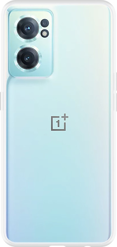 Just in Case Soft Design OnePlus Nord CE 2 Back Cover Transparant is nooit meer leverbaar