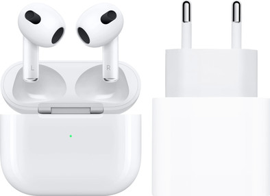 イヤホン AirPods3 with Lighting Charging Case Apple AirPods 3 with Lightning charging case | at PhoneMarket.nl