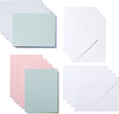 Cricut Cut-Away Cards Pastel A2 (10.8cm x 14cm) 8-pack is no longer available