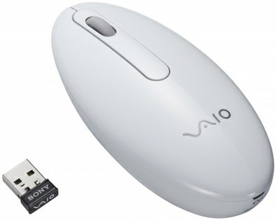 Sony Vaio Wireless Laser Mouse Wit is nooit meer leverbaar