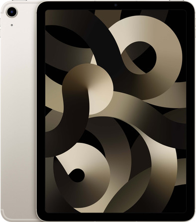 Apple iPad Air (2022) 10.9 inch 64 GB Wifi + 5G Witgoud is nooit meer leverbaar